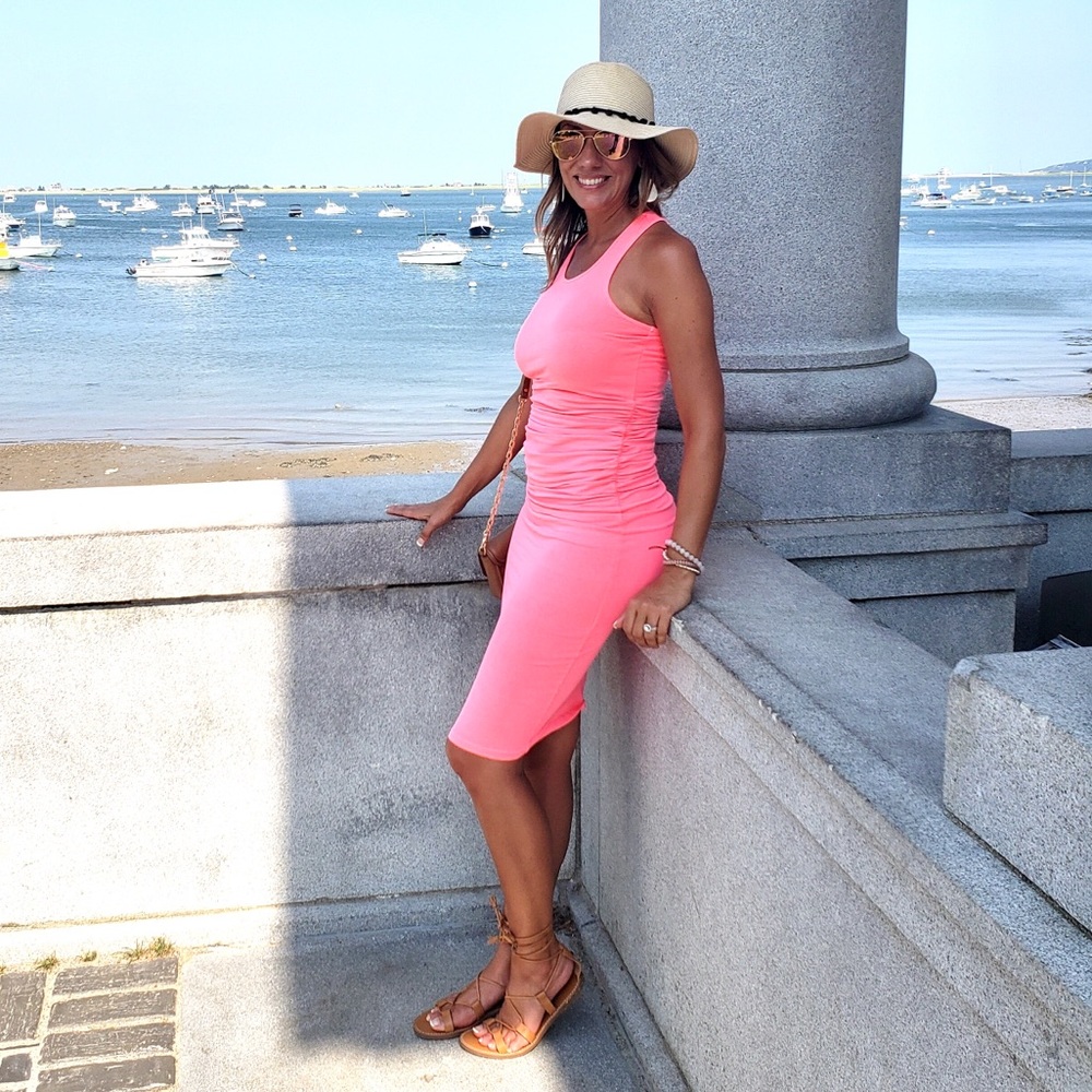 Coral Michael Stars MIdi Dress